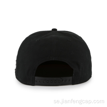 Anpassad design Snapback-keps i gummilogotyp